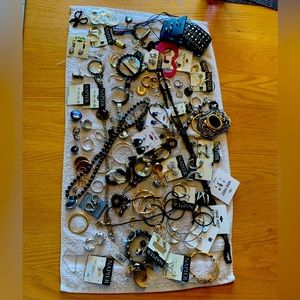 A bunch of Costume Jewelry